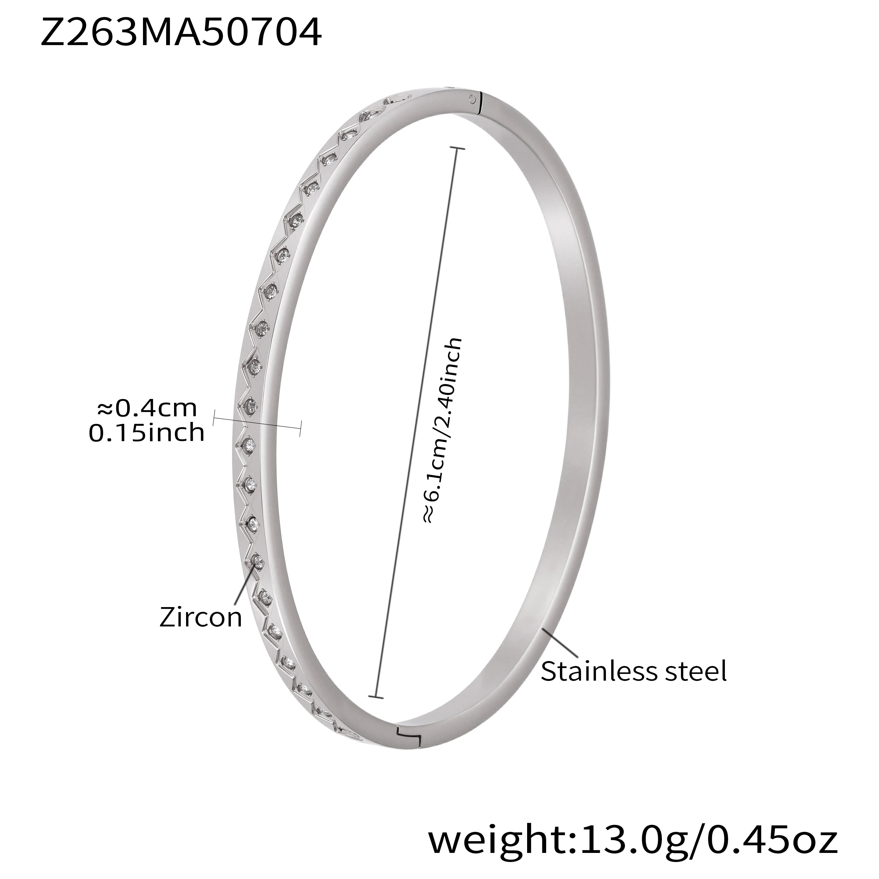 Pulseira Zircônia Cravejada Dourada - Luxo Premium