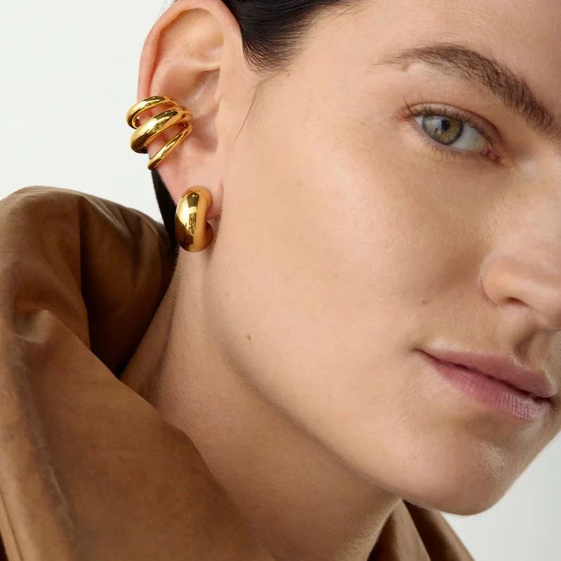 Combo Glamour Completo - Brincos - Colar - Pulseira